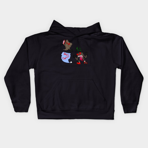 Devil twister Kids Hoodie by Code-X